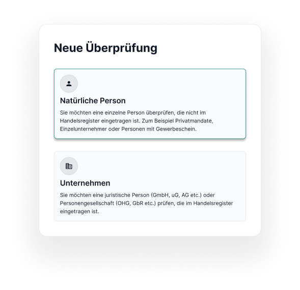 KYC - Know your Costumer 8 Natuerliche Personen 1